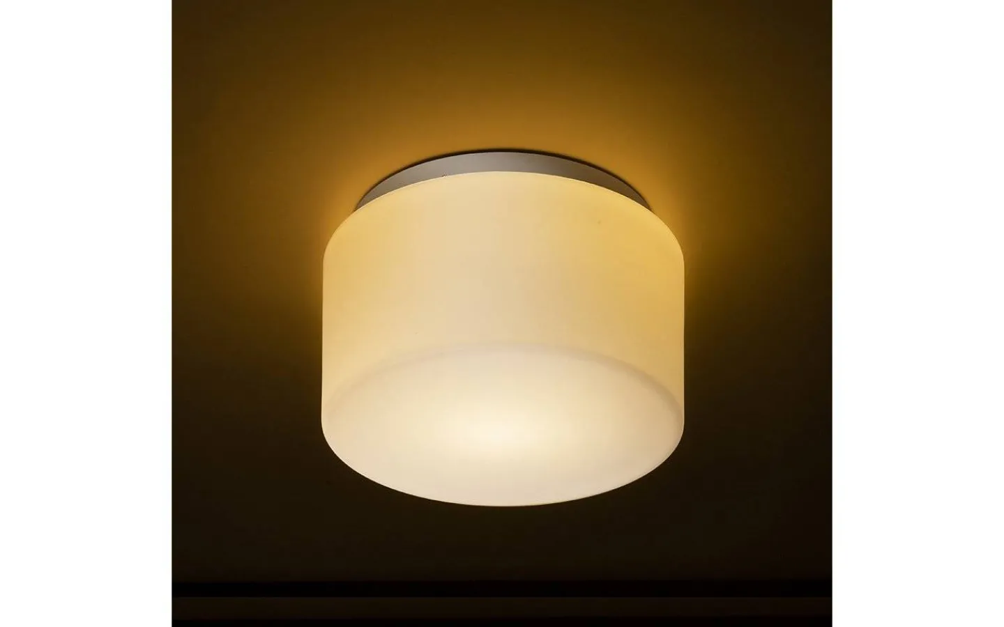 Badrum|Badrumslampor Tak-Rendl Arana Plafond 27cm Opal/Krom IP44