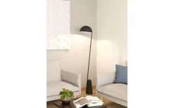 Golvläslampor-Eglo Aranzola Golvlampa 164cm Svart