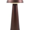 Uppladdningsbara Lampor Utomhus|Uppladdningsbara Lampor Utomhus-Design for the people Arcello Uppladdningsbar Bordslampa 25cm Bränd Mässing IP54