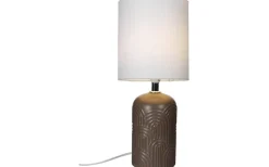 Bordslampor < Cottex Archie Bordslampa 35,5cm Brun/Vit