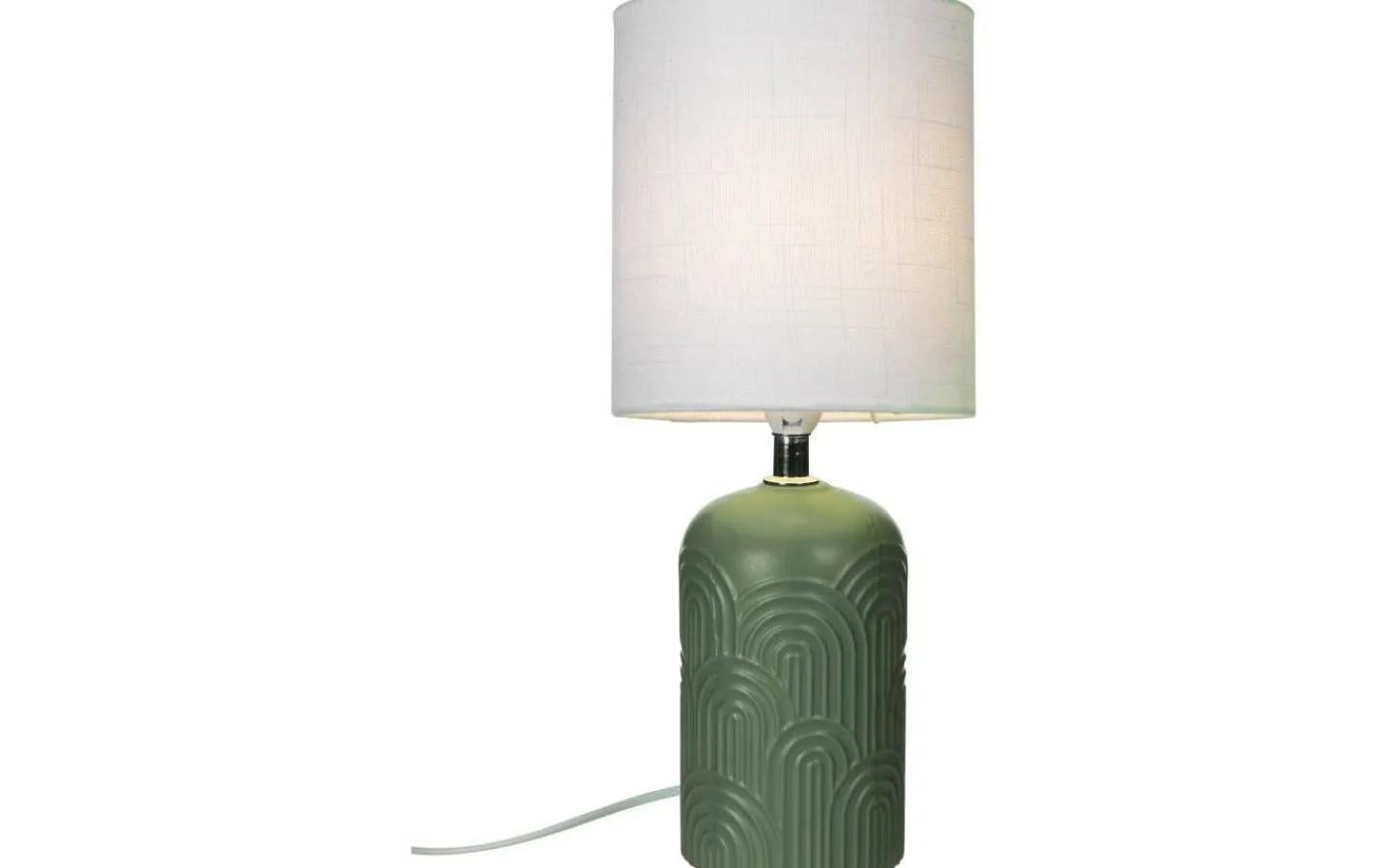 Bordslampor < Cottex Archie Bordslampa 35,5cm Grön/Vit