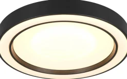 Plafonder-Reality Arco Plafond LED 40cm mattsvart RGBW
