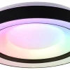 Plafonder-Reality Arco Plafond LED 49cm mattsvart stjärnljus RGBW