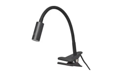 Klämlampor-ArmaturHantverk Arholma Klämlampa LED 3W 2700K Svart