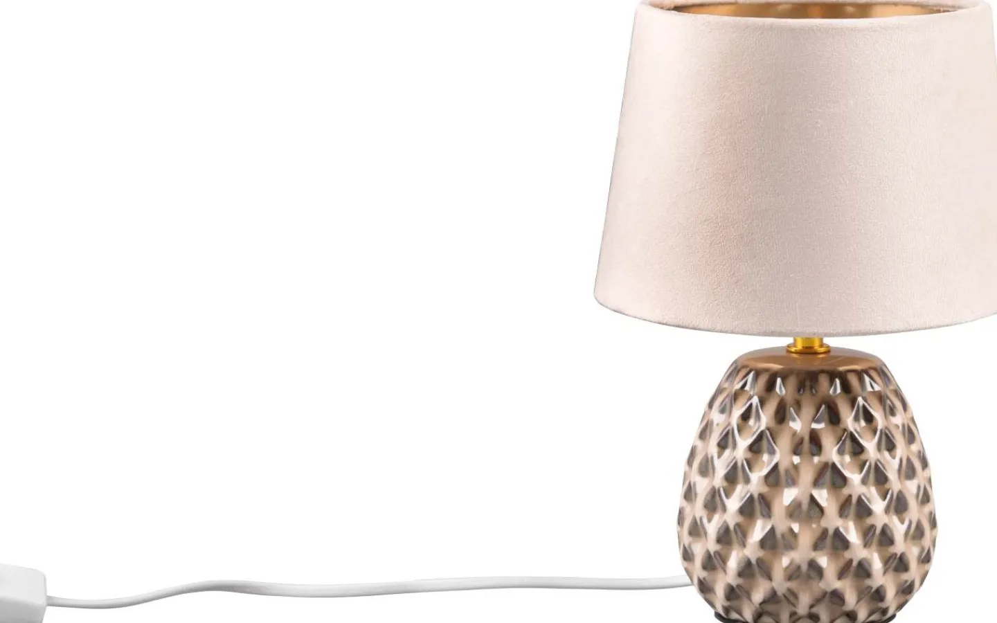Bordslampor < Reality Ariana Bordslampa 27cm E14 beige