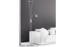 Uplight|Golvläslampor < Trio Lighting Arizona Golvlampa LED uplight borstad stål