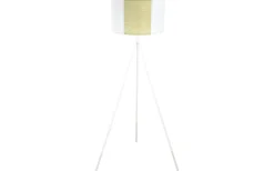 Golvlampor-Eglo Arnhem Golvlampa 151cm Vit/Beige