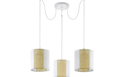 Stora Taklampor Ø70-150 Cm < Eglo Arnhem Taklampa 96cm 3L Vit/Natur