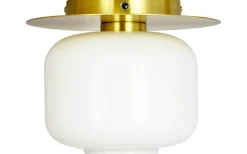 Plafonder < Dyberg Larsen Arp Plafond 25cm Opal/Mässing