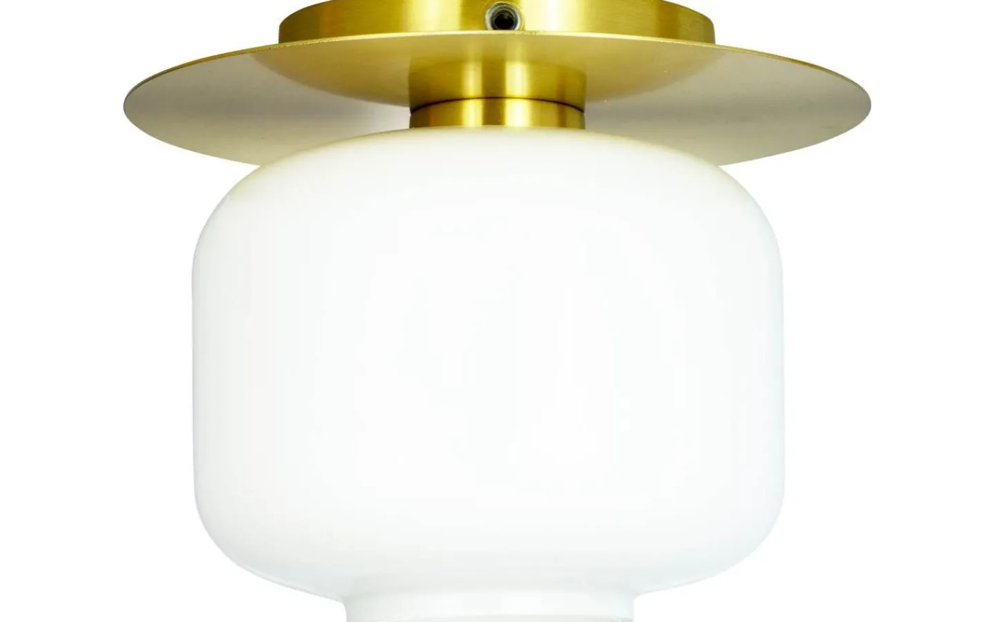 Plafonder < Dyberg Larsen Arp Plafond 25cm Opal/Mässing