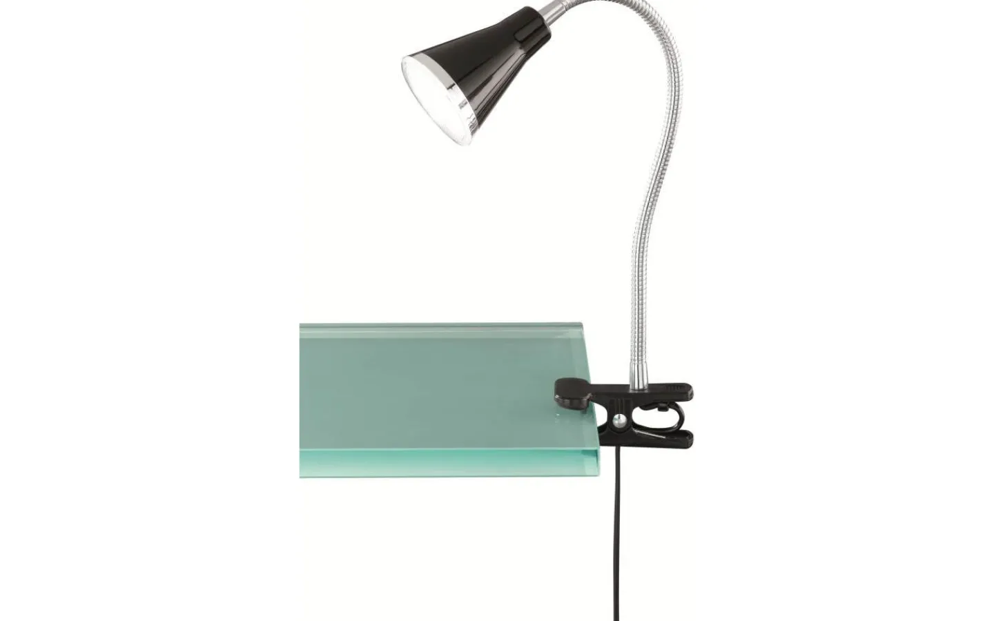 Klämlampor-Reality Arras Klämlampa LED svart