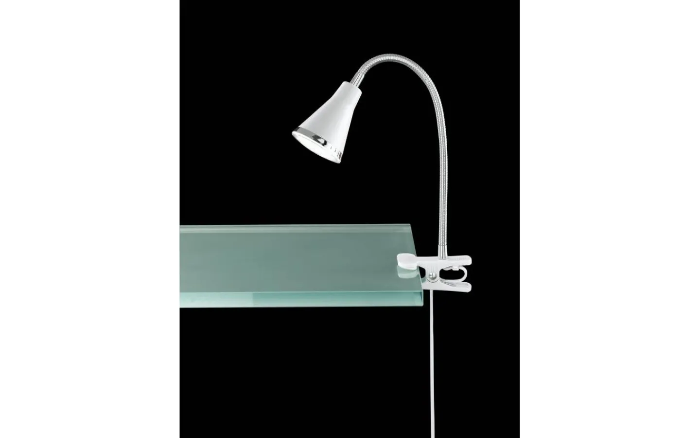 Klämlampor < Reality Arras Klämlampa LED vitt