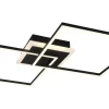 Plafonder-Reality Arribo Plafond LED fyrkantig mattsvart RGBW