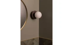 Badrumslampor Vägg|Badrumslampor Tak < Globen Lighting Art Deco Vägglampa/Plafond Bronze/Vit IP44