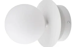 Badrumslampor Vägg|Badrumslampor Tak < Globen Lighting Art Deco Vägglampa/Plafond 16cm IP44 Vit