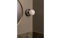 Badrumslampor Vägg|Badrumslampor Tak-Globen Lighting Art Deco Vägglampa/Plafond Krom/Vit IP44