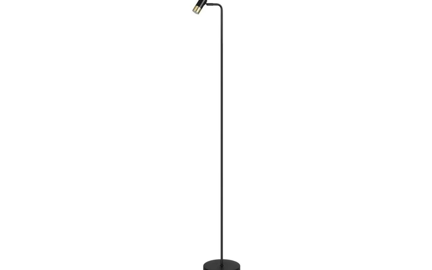 Golvläslampor < Oriva Artemis Golvlampa 145cm Svart/Guld