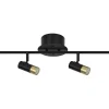 Avlånga Takspotlights|Takspot Med Minst 4 Lampor < Oriva Artemis Takspotlight 85cm Svart/guld