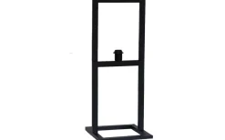 Golvfötter|Lampfötter < Hallbergs Artesa Golvfot 78cm Svart