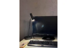 Sovrum|Skrivbordslampor < Aneta Artic Skrivbordslampa 52cm LED 6W 3000K Svart
