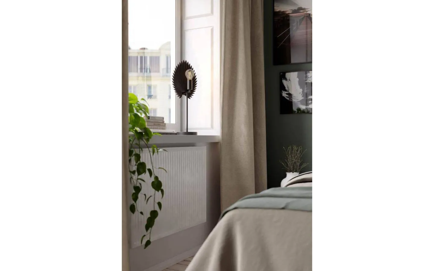 Bordslampor-By Rydens Aruba Bordslampa 55cm Matt Svart