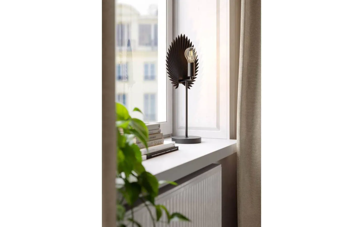 Bordslampor-By Rydens Aruba Bordslampa 55cm Matt Svart