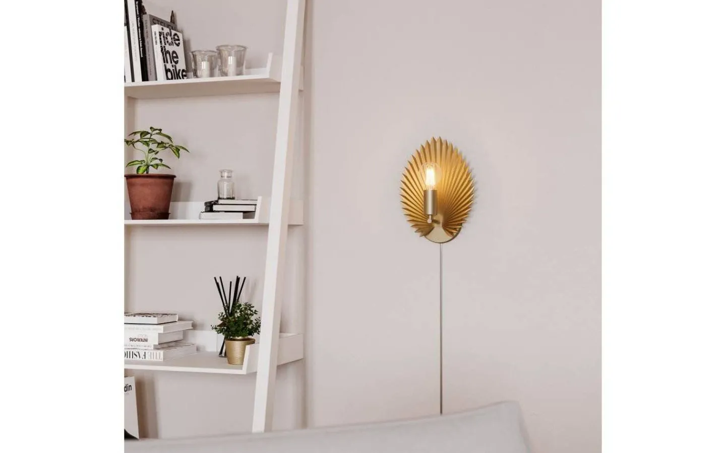 Hall & Trappa|Lampetter < By Rydens Aruba Vägglampa Guld