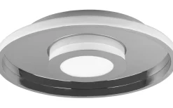 Badrumslampor Tak-Trio Lighting Ascari H2O Plafond LED 40cm krom IP44