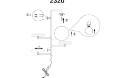 Vardagsrum|Lampetter-Globen Lighting Astoria Vägglampa 62cm G9 Vit