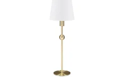 Vardagsrum|Lampfötter-Globen Lighting Astrid Lampfot 41cm E14 Borstad Mässing