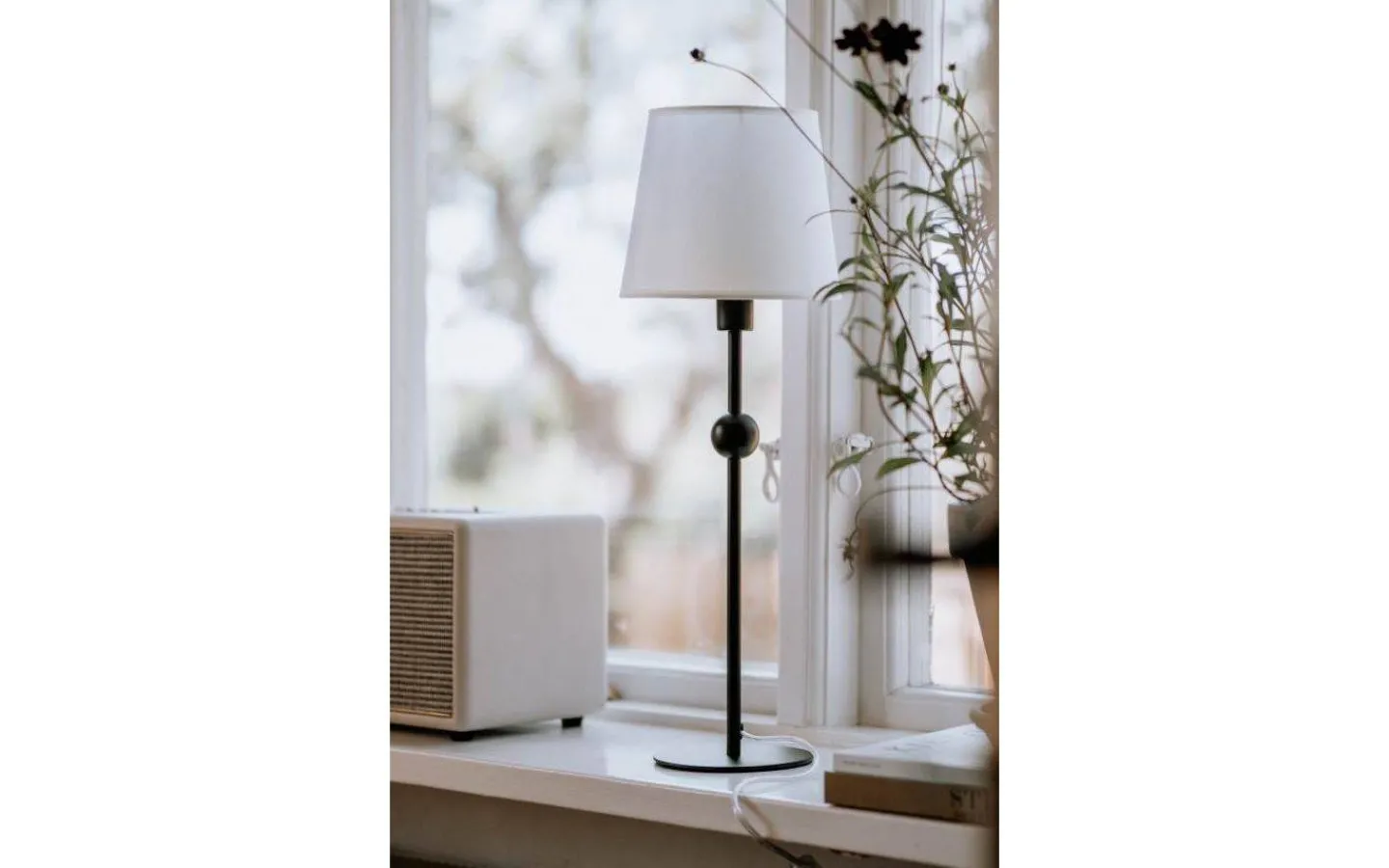 Lampfötter < Globen Lighting Astrid Lampfot 41cm Svart