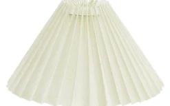 Plisserade Lampskärmar < PR Home Astrid Lampskärm Ø35cm Veckad Krämvit