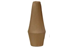 Plisserade Lampskärmar-Hallbergs Astrid Plisserad Stilskärm Ø13cm Satin Guld