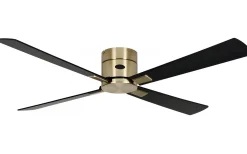 Takfläktar|Vardagsrum < Texa Design Astro 105cm Takfläkt Mässings Motor, Svarta/Körsbärs Blad