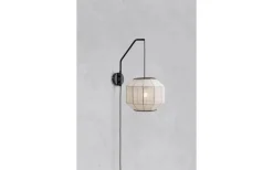 Läslampor-Markslojd Asuka Vägglampa Beige/Svart