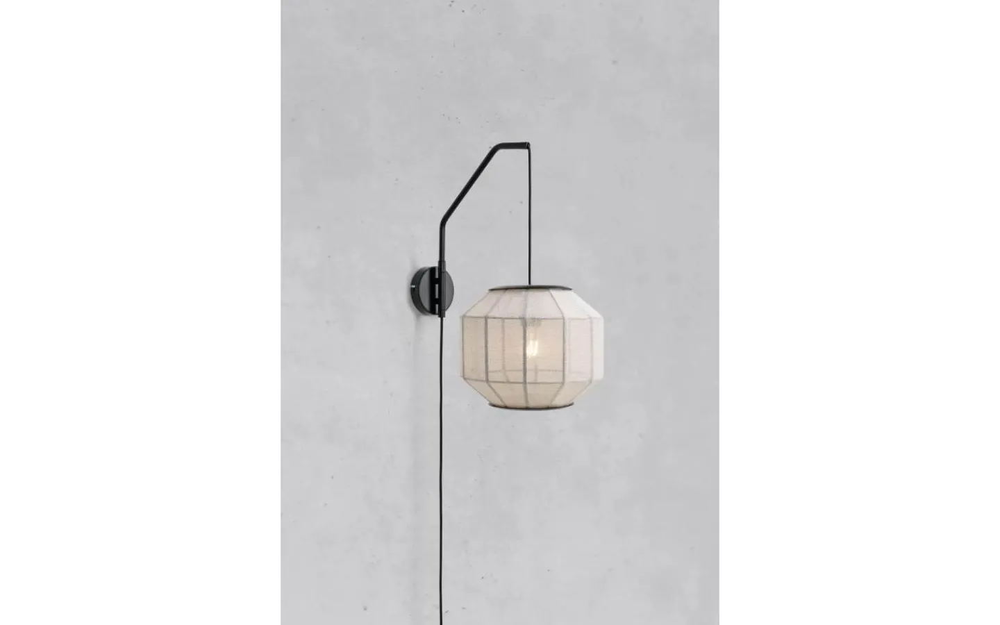 Läslampor-Markslojd Asuka Vägglampa Beige/Svart