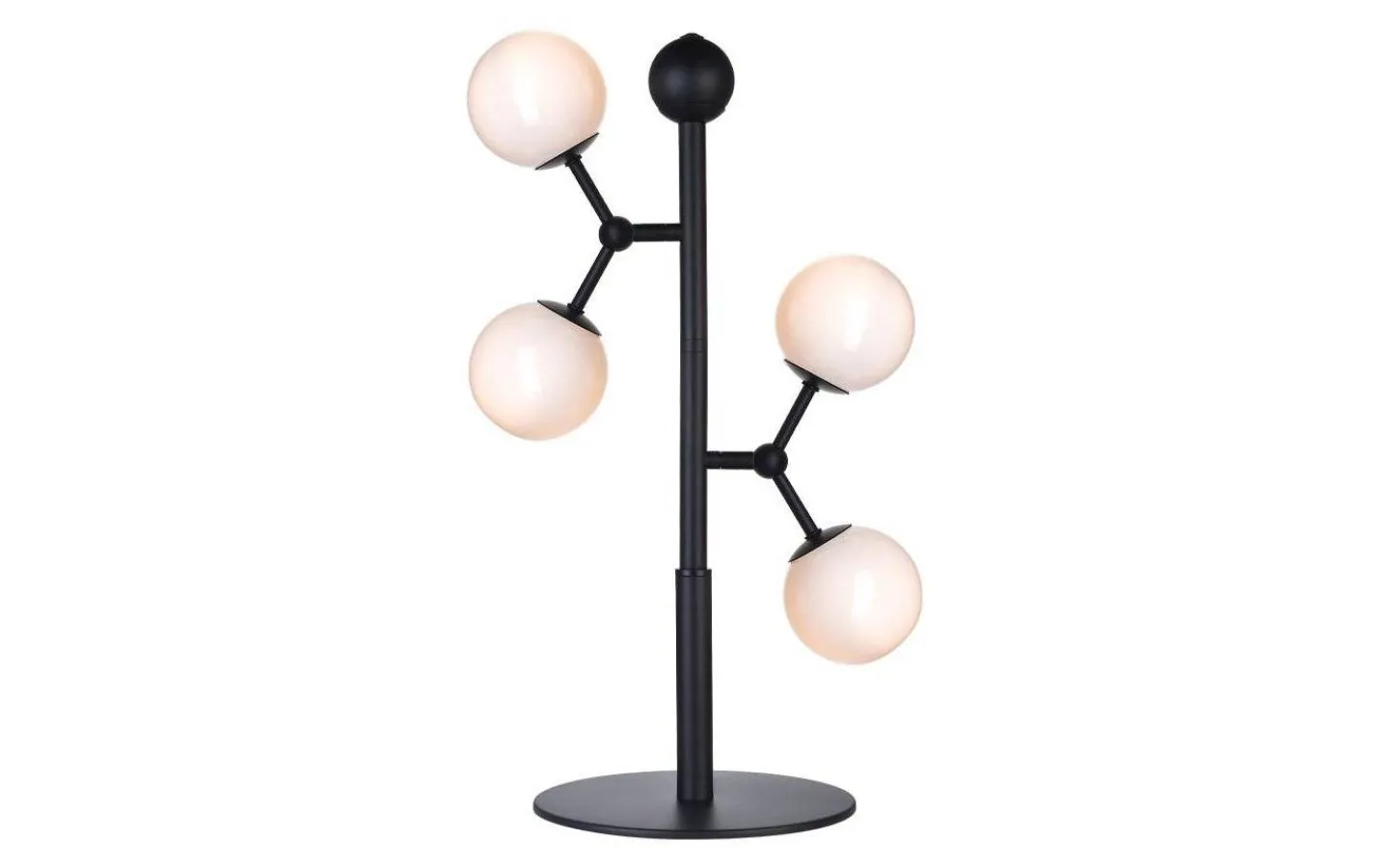 Bordslampor-Halo Design Atom Bordslampa 52cm Svart/Opal
