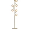 Golvlampor < Halo Design Atom Golvlampa 155cm Antik Mässing/Amber