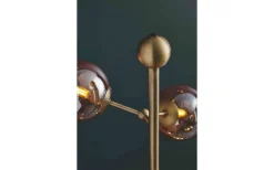 Golvlampor < Halo Design Atom Golvlampa 155cm Antik Mässing/Amber