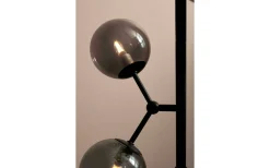 Golvlampor-Halo Design Atom Golvlampa 155cm Svart/Smoke
