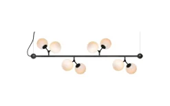 Avlånga Taklampor < Halo Design Atom Taklampa 123cm Svart/Opal
