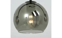 Avlånga Taklampor-Aneta Atom Taklampa 114cm Svart/Rök
