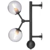Lampetter-Halo Design Atom Vägglampa Antik Svart/Smoke