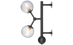 Lampetter-Halo Design Atom Vägglampa Antik Svart/Smoke