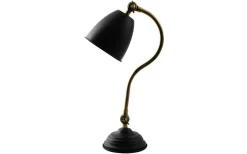 Skrivbordslampor < Hallbergs Atos Skrivbordslampa 48cm Svart/Guld