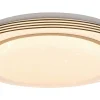 Plafonder-Reality Atria Plafond LED 38cm mattsvart