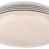 Plafonder < Reality Atria Plafond LED 27cm vitt stjärnljus