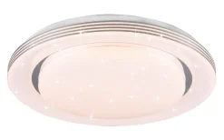 Plafonder < Reality Atria Plafond LED 38cm vitt stjärnljus