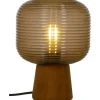 Bordslampor-Aneta Aura Bordslampa 28cm Brunbets/Brun
