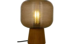 Bordslampor-Aneta Aura Bordslampa 28cm Brunbets/Brun